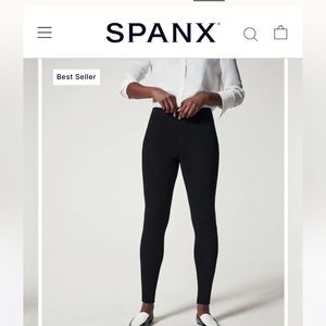 Spanx jeanish leggings XS petite